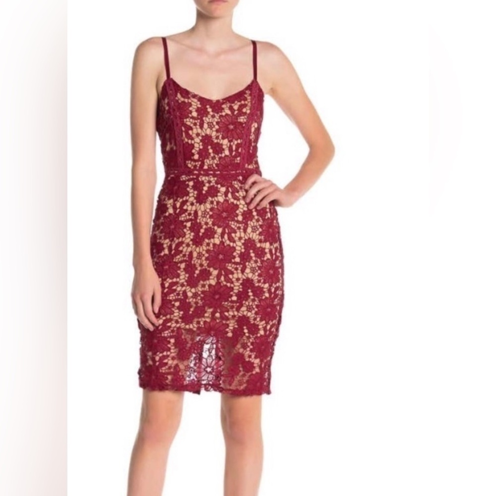 𝅺NWT Max & Ash lace Bodycon dress